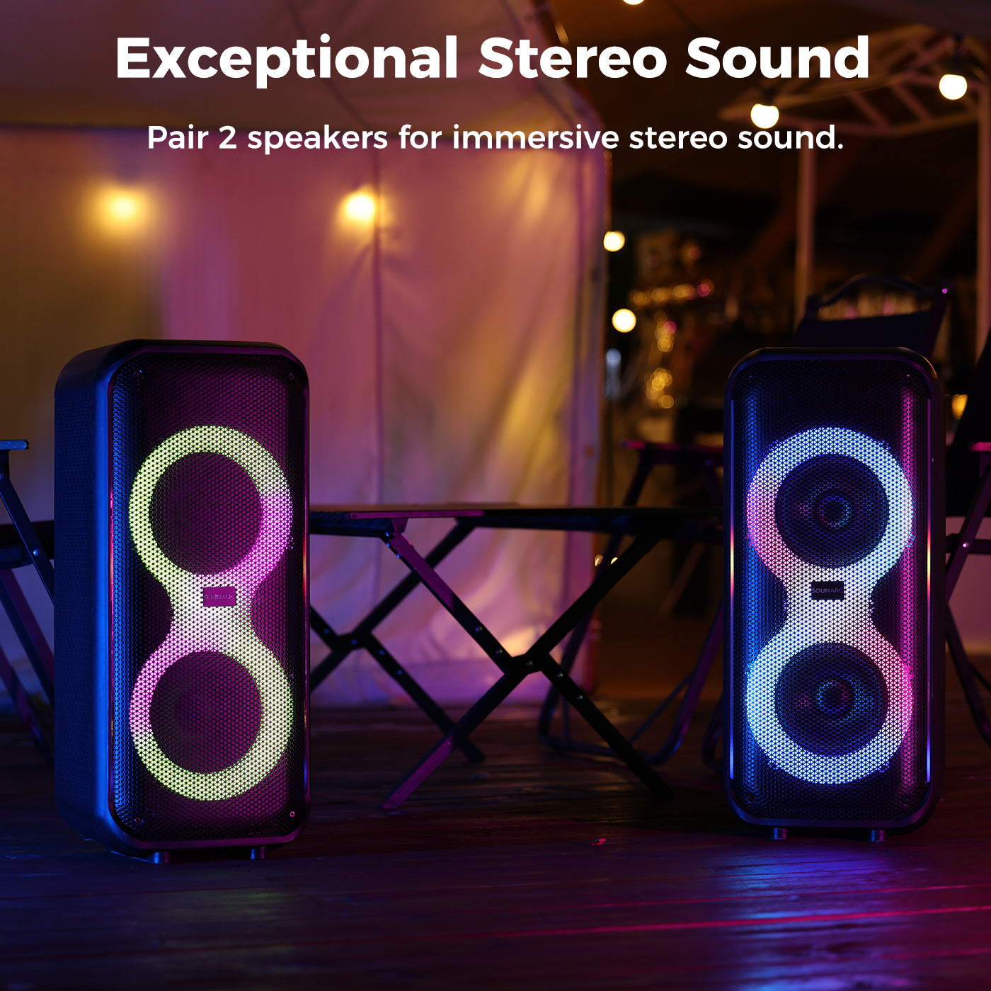 SOUNARC L2 Karaoke Party Speaker